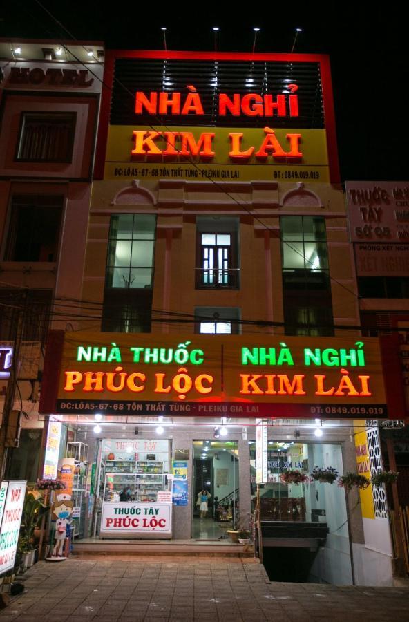 Nha Nghi Kim Lai - Doi Dien Benh Vien Tinh Gia Lai -132 Ton That Tung Плей Ку Екстериор снимка