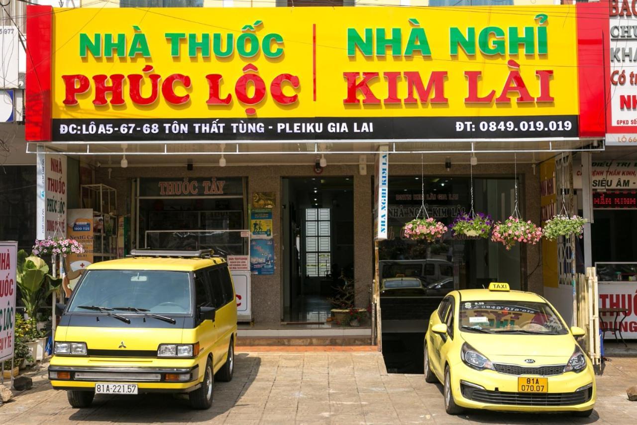 Nha Nghi Kim Lai - Doi Dien Benh Vien Tinh Gia Lai -132 Ton That Tung Плей Ку Екстериор снимка